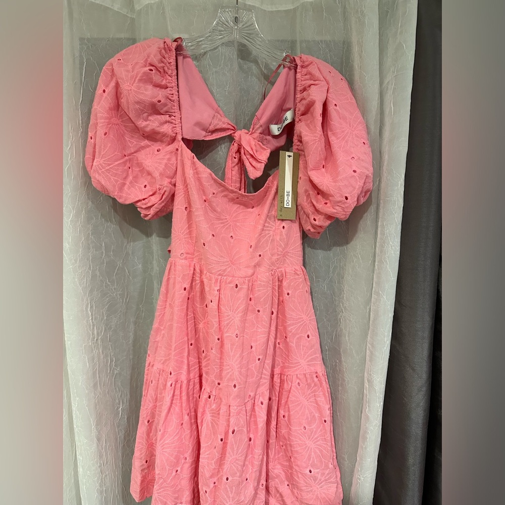 Brand new pink size s dress